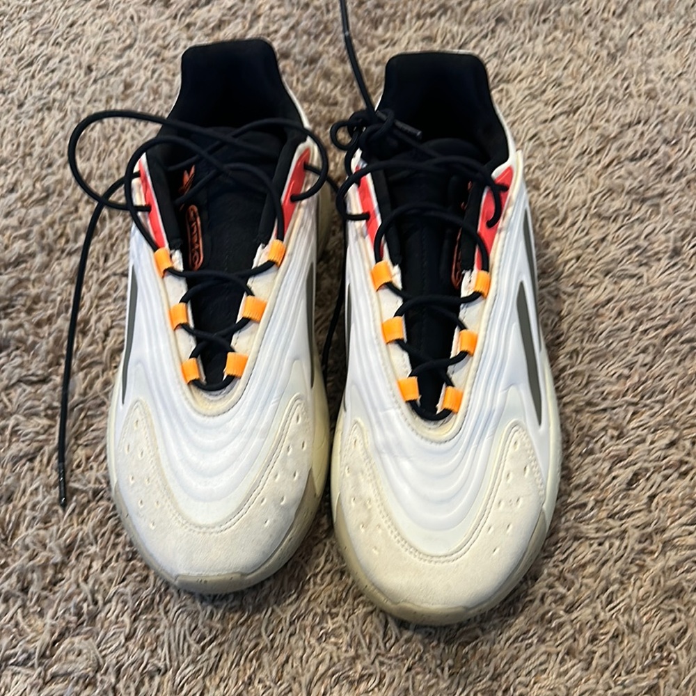 adidas White and Black Athletic Shoes